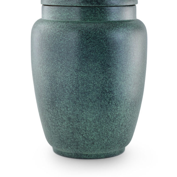 keramische urn groen gepatineerd (5)